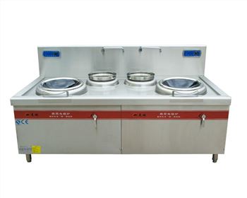 商洛大功率商用電磁雙頭雙尾小炒爐