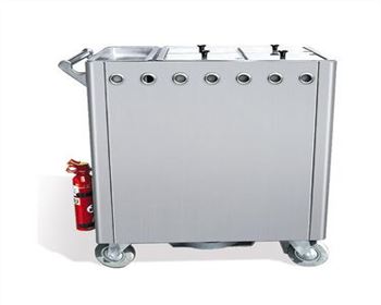 延安不銹鋼茶樓酒店品粥車